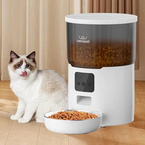 Alimentador Automático 5L Com & Sem Câmera Mundo Pet Love