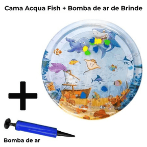 Caminha Divertida Acqua Fish Mundo Pet Love + Bomba de encher de Brinde