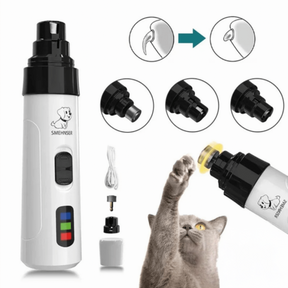 Lixador de Unha Pet Elétrico Recarregável Mundo Pet Love 