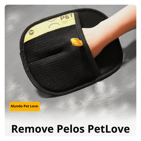 Luvas Para Remoção De Pelos De Animais De Estimação Mundo Pet Love