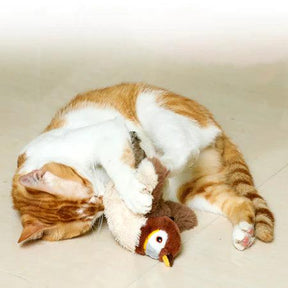 Passarinho Interativo com Som para Gatos Mundo Pet Love